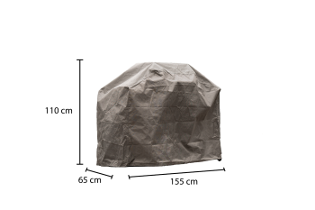 Premium Beschermhoes BBQ 155x65x110 cm