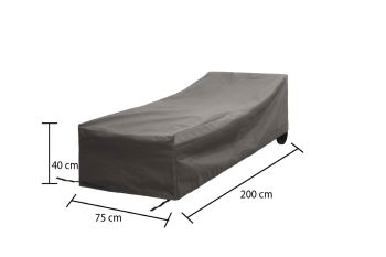 Premium Beschermhoes Ligbed 200x75x40 cm